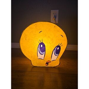 BABY LOONEY TUNES Vintage 2000 Tweety Bird Rice Paper Night Light-Tested/Works
